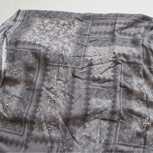 Bandana print crinkle rayon fabric, 4 yards